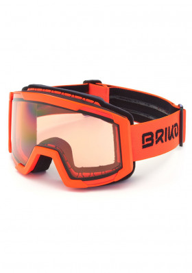 Kids ski goggles Briko LAVA FIS P1 - ORANGE FLUO-P1